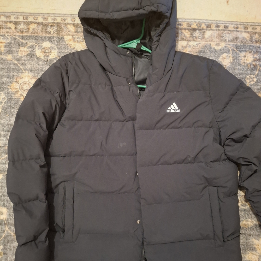 Adidas Men's Black Puffer Jacket